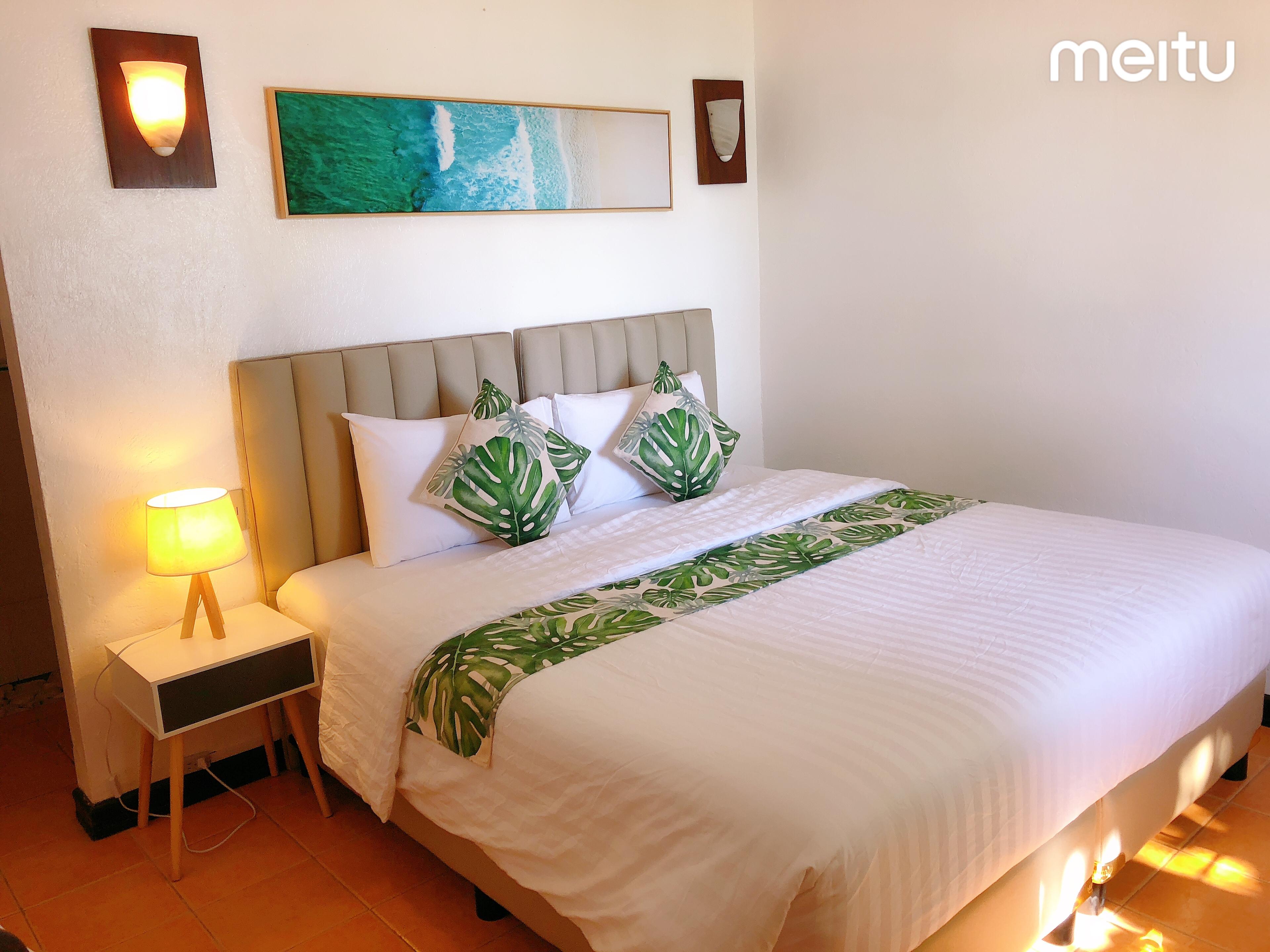 Grand Blue Beach Hotel Manoc-Manoc Buitenkant foto