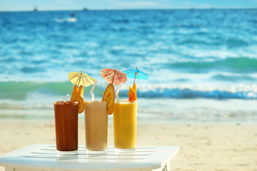 Grand Blue Beach Hotel Manoc-Manoc Buitenkant foto