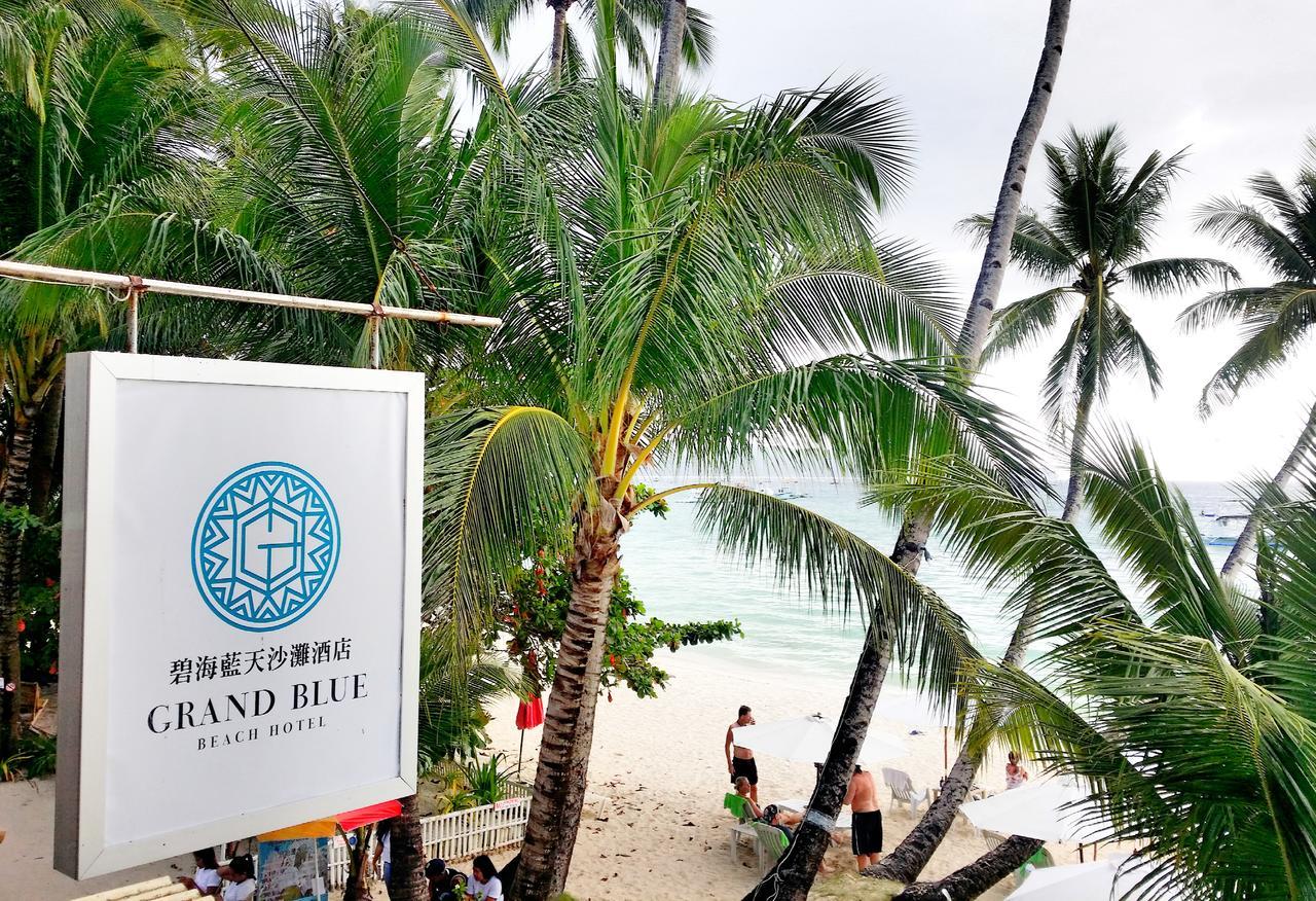 Grand Blue Beach Hotel Manoc-Manoc Buitenkant foto